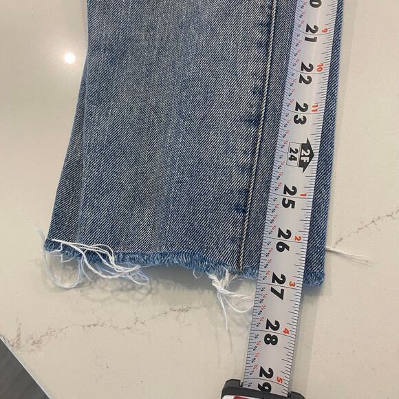 Pistola Mid-Rise Straight Jeans Distressed Size 28 - Picture 7 of 9